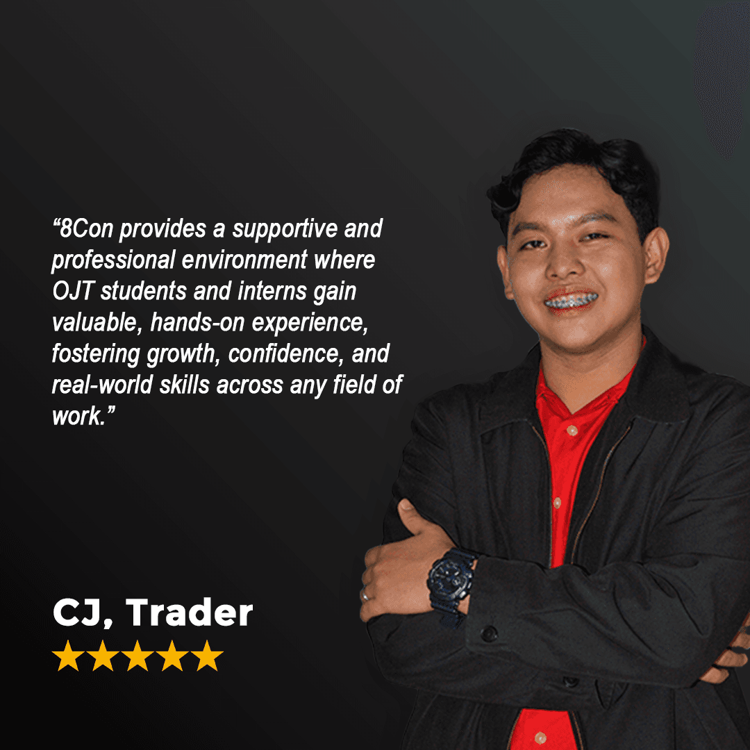 CJ — 8Con Academy graduate testimonial