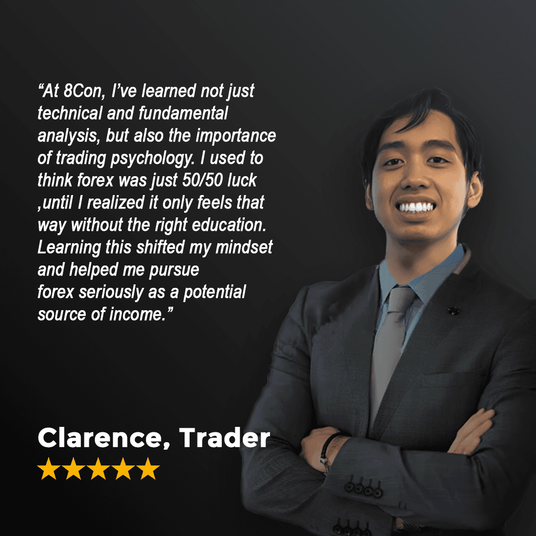 Clarence — 8Con Academy graduate testimonial