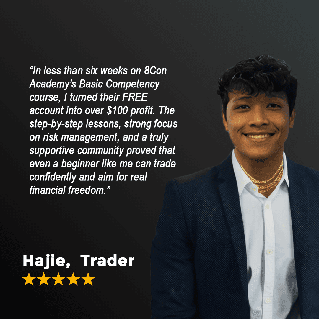Hajie — 8Con Academy graduate testimonial